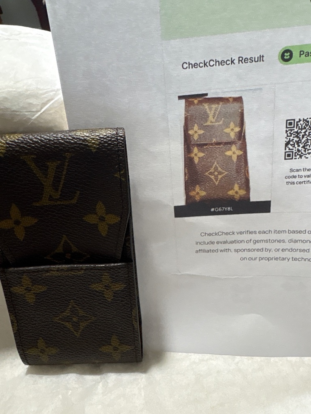 Louis Vuitton cigarette case